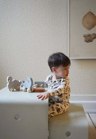 Konges Slojd Animal Swan made of Wood for 18++ Months