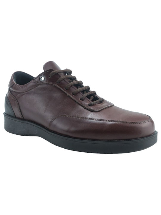 Steve Kommon Men's Casual Shoes Brown