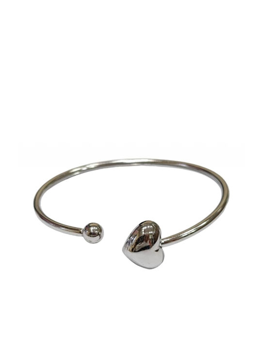 Tatu Moyo Bracelet Handcuffs with design Heart made of Steel