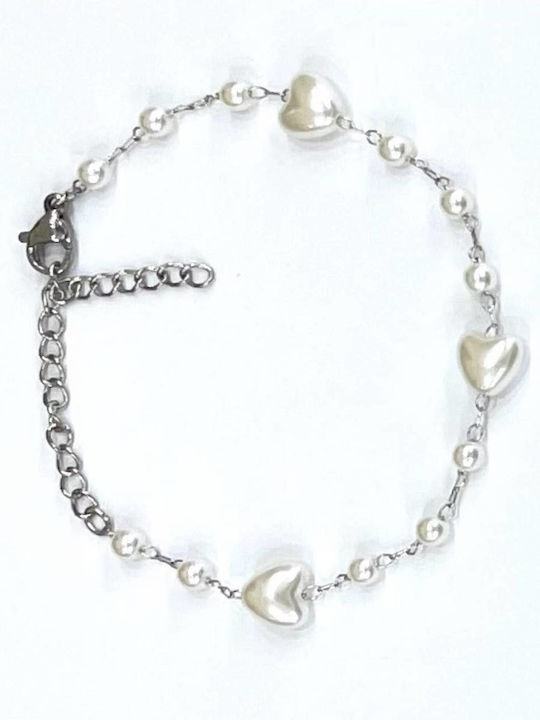 Tatu Moyo Fußarmband aus Stahl