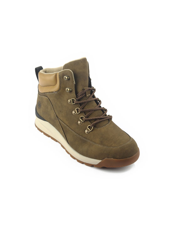 Fshoes Men's Boots Khaki