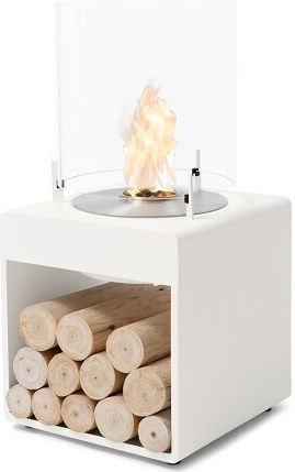 Ecosmart Fire Επιδαπέδιο Τζάκι Βιοαιθανόλης Εσωτερικού / Εξωτερικού Χώρου Μαύρο