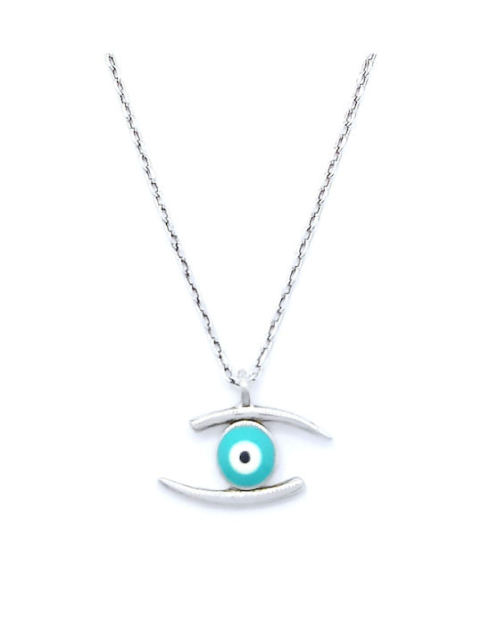 PS Silver Necklace Eye from Silver