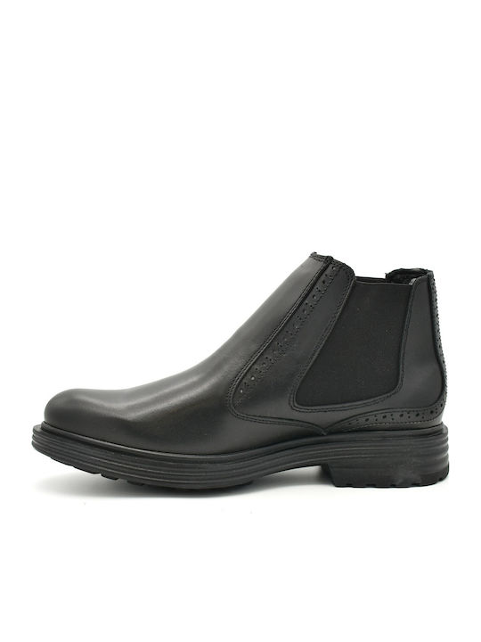 Piele Negru Ghete barbati Anatomic