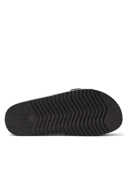 Damen Flache Sandalen in Schwarz Farbe