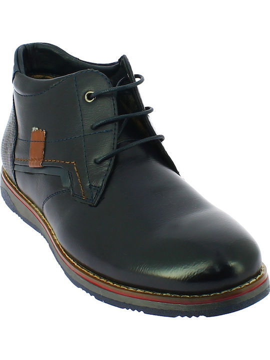 Blue Men's Boots