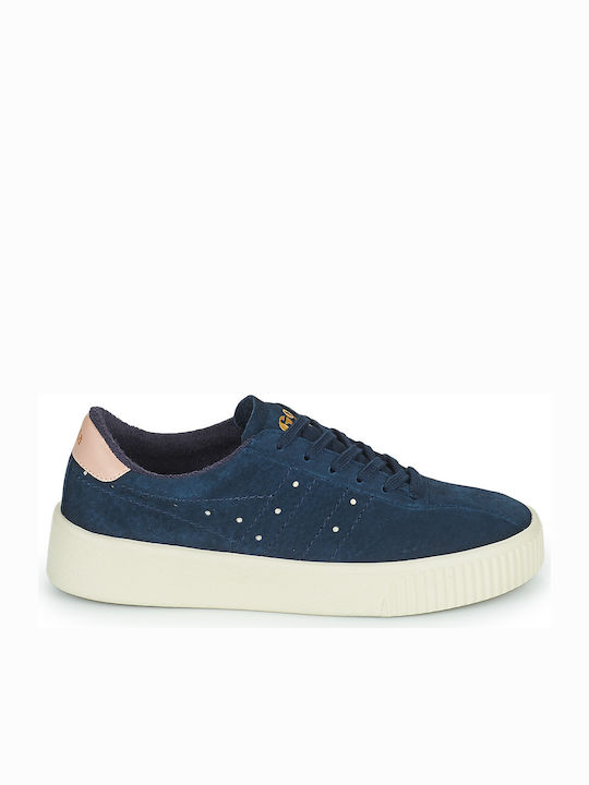 Super Court Damen Sneakers Blau