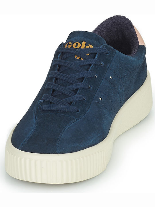 Super Court Damen Sneakers Blau