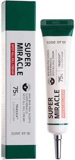 Some By Mi Super Miracle Light Κρέμα Προσώπου Ημέρας κατά της Ακμής με AHA & Πανθενόλη 30ml
