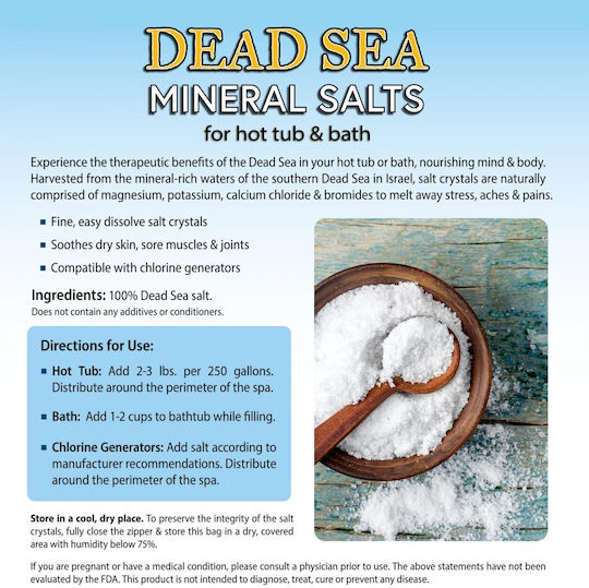 Panora Bath Salts Dead Sea Salt Israel in Crystals for Footbath 200g