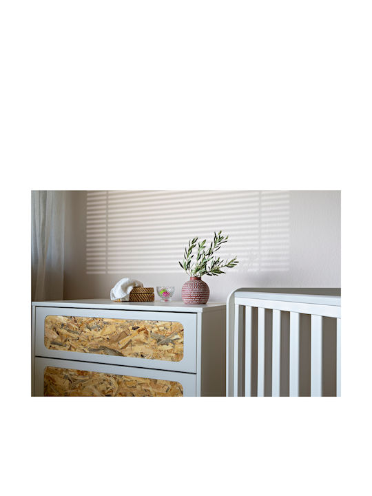 Santa Bebe Βρεφική Κούνια Μπλε για Στρώμα 70x140cm
