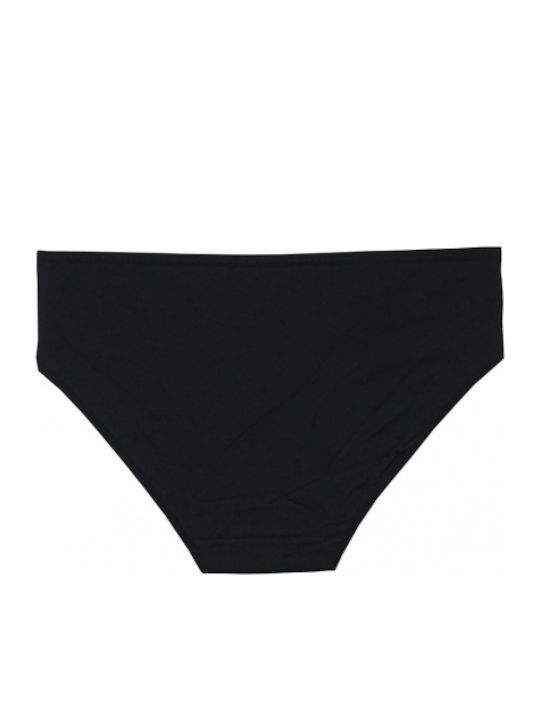 Βαμβακερά Women's Slip 3Pack Black