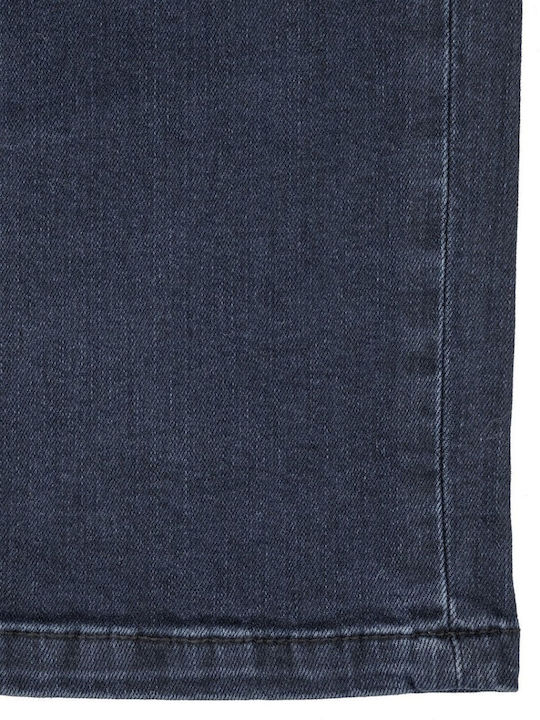 Men's Jeans Pants Elastic with Slim Fit Blue