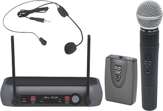 Blow PRM-902 Ασύρματο Δυναμικό Μικρόφωνο Χειρός για Φωνητικά