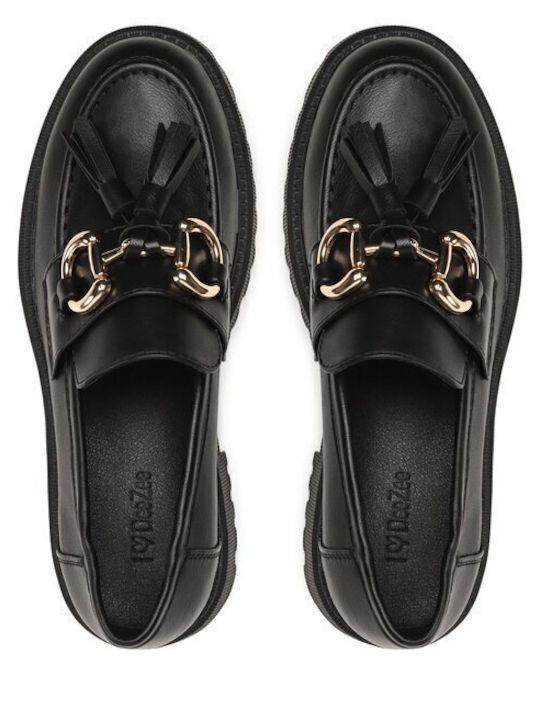 Дамски Loafers в Черен Цвят