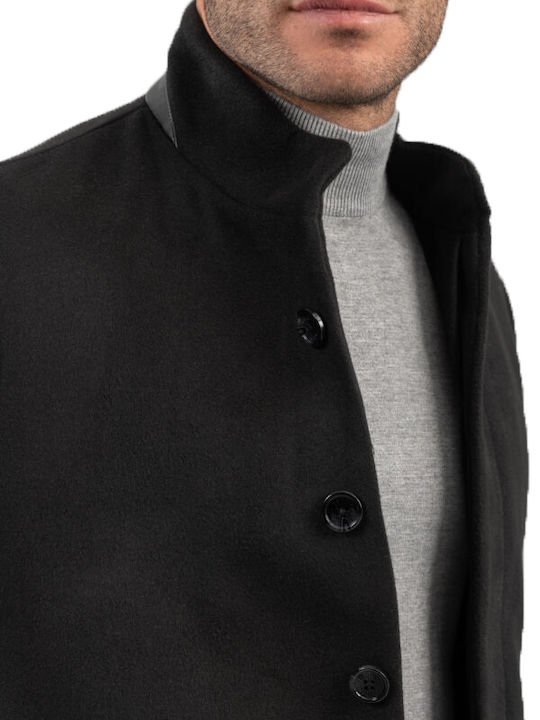Vittorio Artist Ανδρικό Παλτό Black