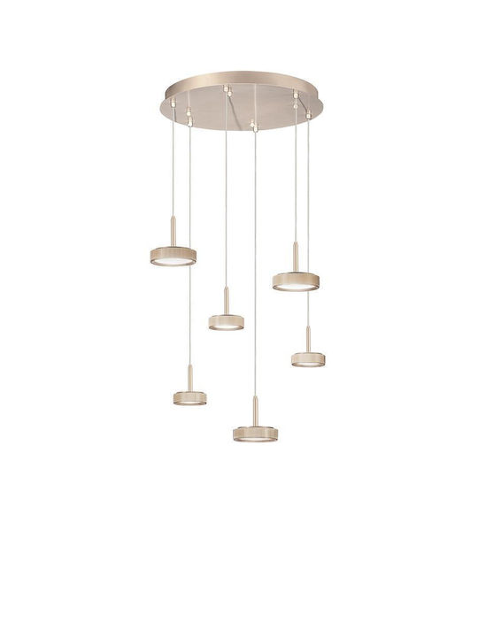 Ondaluce Pendant Light LED with Warm White Light