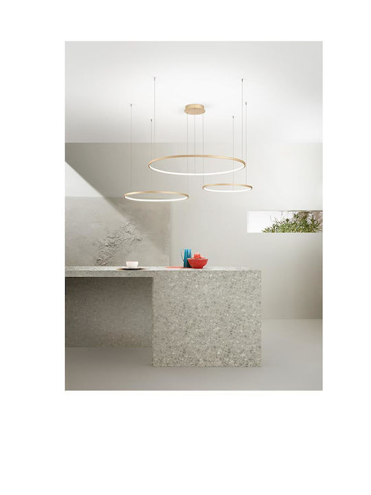 Ondaluce Pendant Light LED with Warm to Cool White Light