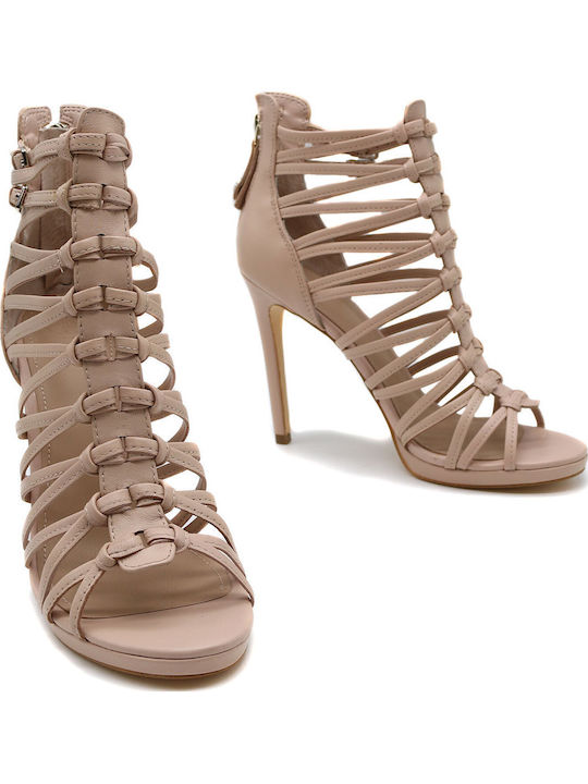 Sandalen Beige