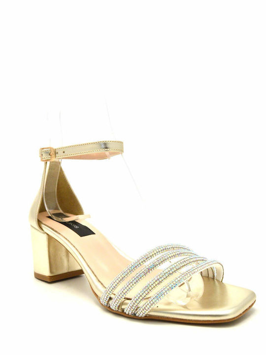 Zoukis Women's Sandals Gold