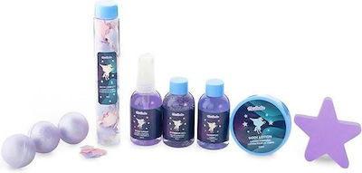 Martinelia Σετ Περιποίησης Care Set Dreams Bath & Shower Set Children's Set Shimmer S.Gel 60ml, Body Lotion 50ml Soap 100gr Shampoo 60ml Body Spray 60ml, Bath Confetti & Bath Fizzers 3 x 30g