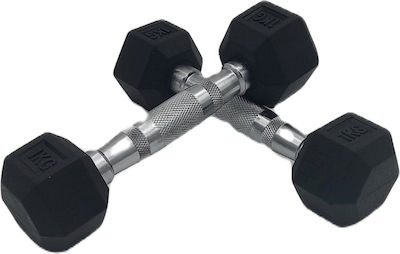 Profit Hexagon Dumbbell 2 x 1kg