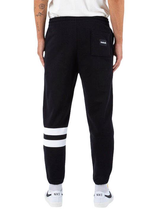 Hurley Men's Sweatpants with Rubber Black