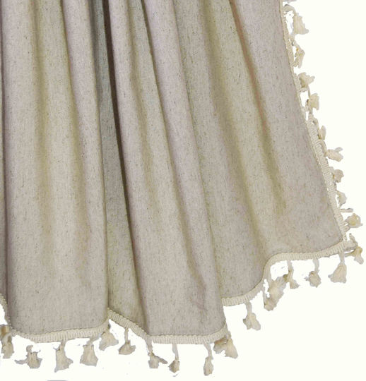 Decocraft Tischtuch Boho Beige 160x260cm
