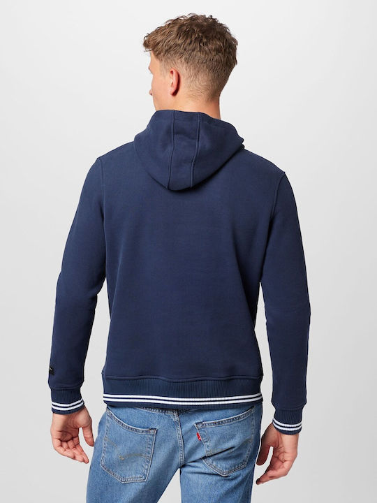 Mexx Herren Sweatshirt mit Kapuze Blau