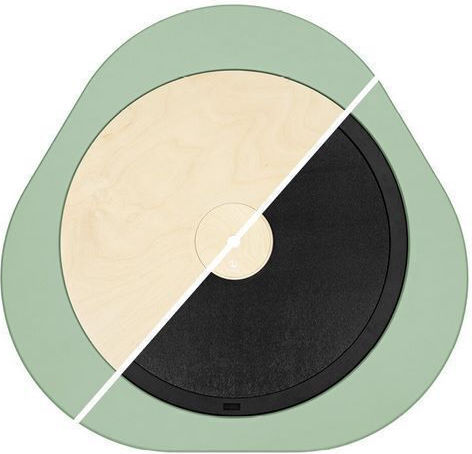 Mutable Kindertisch aus Holz Schwarz Stokke