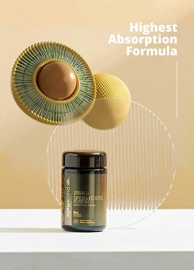 Purovitalis Spermidine Fusion 5mg Ειδικό Συμπλήρωμα Διατροφής 30 κάψουλες
