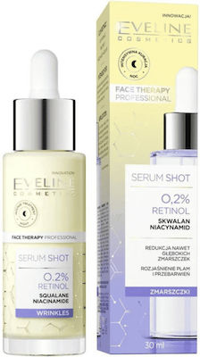 Eveline Αnti-ageing Face Serum Shot 0,2% Retinol Suitable for All Skin Types 30ml