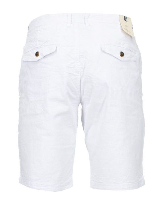 Bermudă de Bărbați Chino White