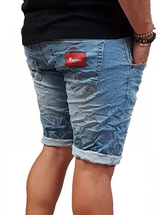 Herrenshorts Jeans Light Blue