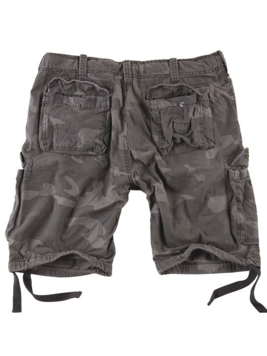 Surplus Airborne Herrenshorts Cargo Schwarz