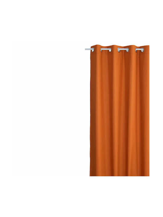 Decocraft Curtain with Grommet Basic Orange 140x260cm