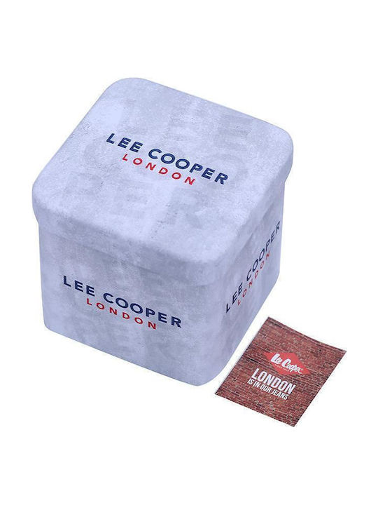 Lee Cooper Watch Battery with Leather Strap