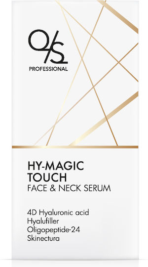 QS Professional Hy-Magic Touch Moisturizing & Anti-aging Serum Face with Peptides & Hyaluronic Acid for Firming & Revitalization 30ml