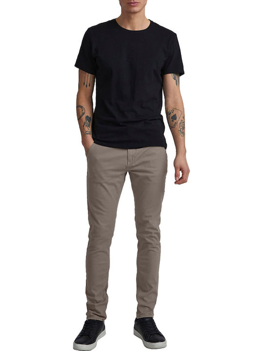 Παντελόνι Chino σε Slim Εφαρμογή Γκρι