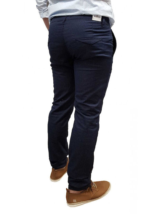 Stefan Fashion Hose Blau