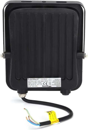 Aigostar Στεγανός Προβολέας LED 100W Φυσικό Λευκό 4000K IP65