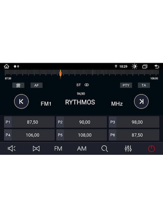 Bizzar Автомобилна Аудио Система (Блутут/USB/WiFi/GPS/Apple-Carplay/Android-Auto) с Тъчскрийн 9"