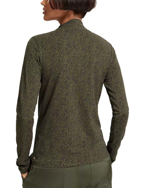 Scotch & Soda Women's Blouse Long Sleeve Green