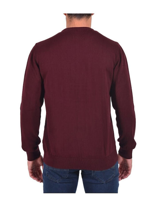 Langarm-Pullover Bordeaux