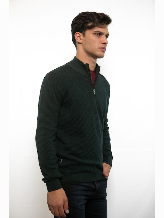 Side Effect Men's Long Sleeve Blouse Green