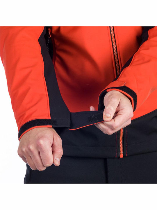 Geci Barbati Softshell Waterproof și cu protecție împotriva vântului Culoare Full Face Roșu