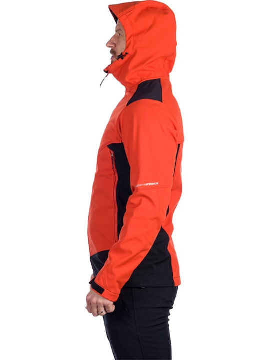 Geci Barbati Softshell Waterproof și cu protecție împotriva vântului Culoare Full Face Roșu