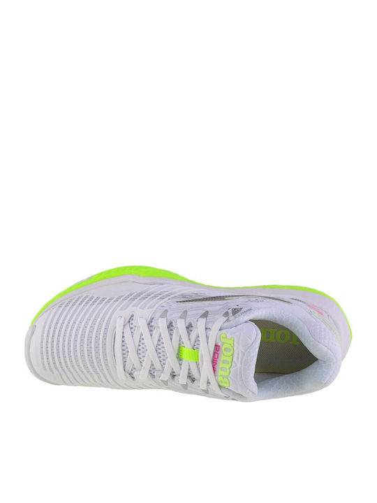 Joma Tpoint Lady Frauen Tennisschuhe für Alle Gerichte Weiße