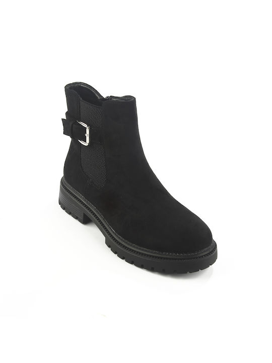 Fshoes Women's Ankle Boots Black