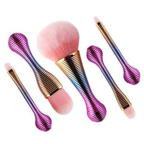 Mybeautybox Set with Makeup Brushes for Foundation made of Synthetic Hair 5pcs